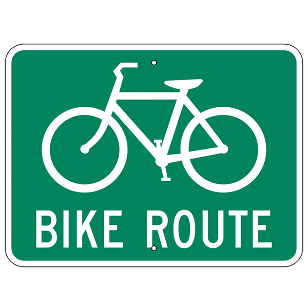 Bike Route Sign - U.S. Signs and Safety