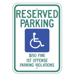 Alabama-Reserved Parking Sign - U.S. Signs and Safety