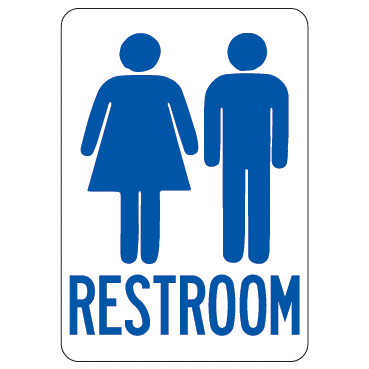 Restroom Sign - U.S. Signs and Safety