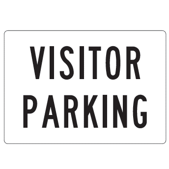 Visitor Parking Sign - U.S. Signs and Safety - 1