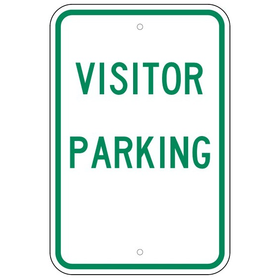 Visitor Parking Sign - U.S. Signs and Safety