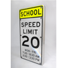 School Speed Limit - Solar Flashing LED School Speed Limit Sign - U.S. Signs and Safety - 3