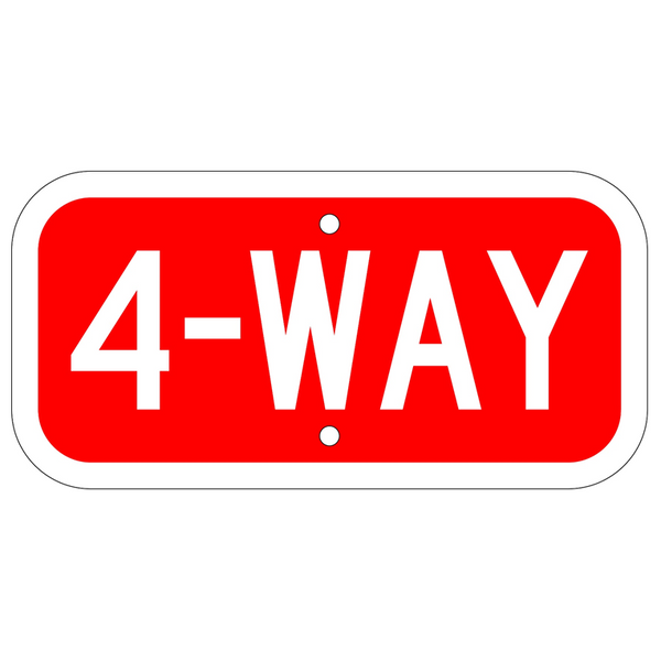 4-Way Sign - U.S. Signs and Safety
