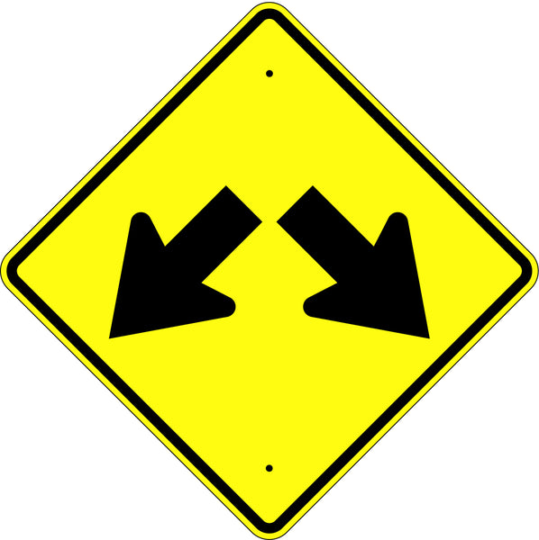Double Arrow Symbol Sign - U.S. Signs and Safety