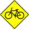 Bicycle Crossing Symbol Sign - U.S. Signs and Safety - 2