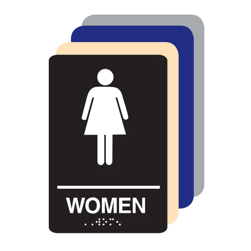 Women ADA Restroom Sign