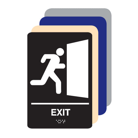 Exit ADA Sign