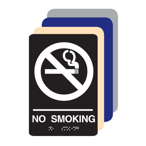 No Smoking ADA Sign