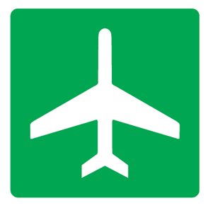 Airport Symbol Sign - U.S. Signs and Safety