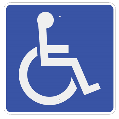 Handicap Symbol Sign - U.S. Signs and Safety