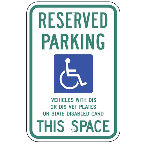 Wisconsin-Reserved Parking Sign - U.S. Signs and Safety