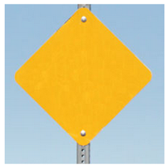 Type 1 Object Marker Sign – U.S. Signs and Safety