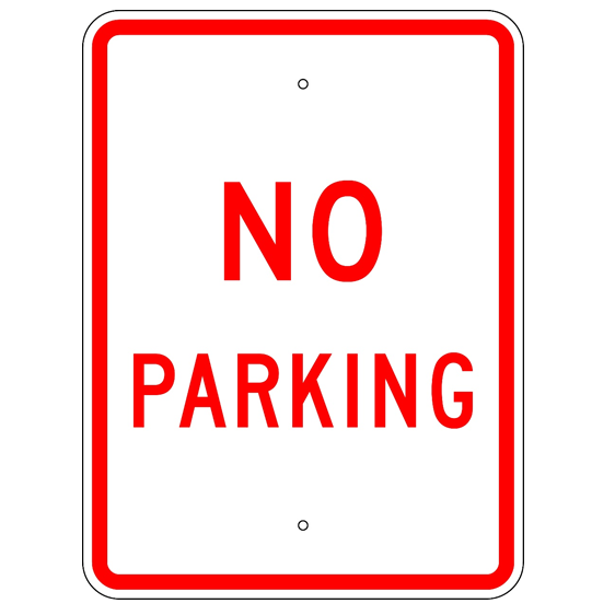No Parking Sign - U.S. Signs and Safety