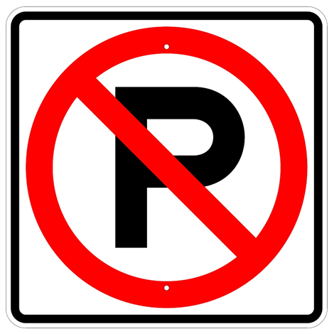 No Parking Symbol Sign - U.S. Signs and Safety