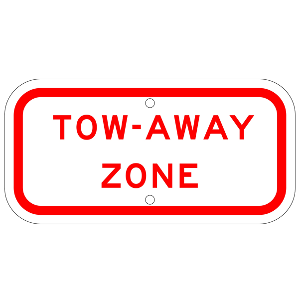 Tow-Away Zone Sign - U.S. Signs and Safety