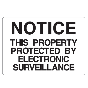 Notice Sign - U.S. Signs and Safety - 1
