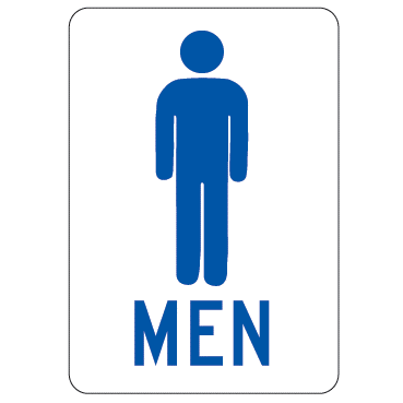 Men Sign - U.S. Signs and Safety