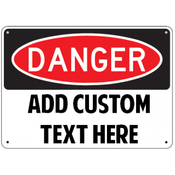 Danger OSHA Sign - U.S. Signs and Safety - 1