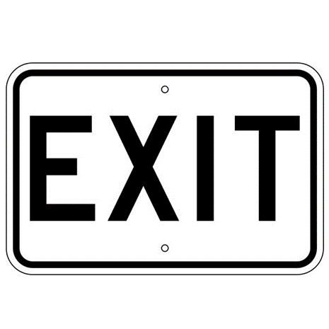 Exit Sign - U.S. Signs and Safety