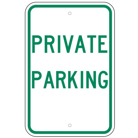 Private Parking Sign - U.S. Signs and Safety