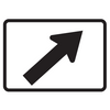Upward Diagonal Arrow Route Marker Sign - U.S. Signs and Safety - 2