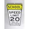 School Speed Limit - Solar Flashing LED School Speed Limit Sign - U.S. Signs and Safety - 1