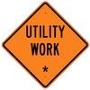 Utility Work * Roll Up Sign - U.S. Signs and Safety - 1