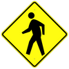 Pedestrian Advance Symbol Sign - U.S. Signs and Safety - 2