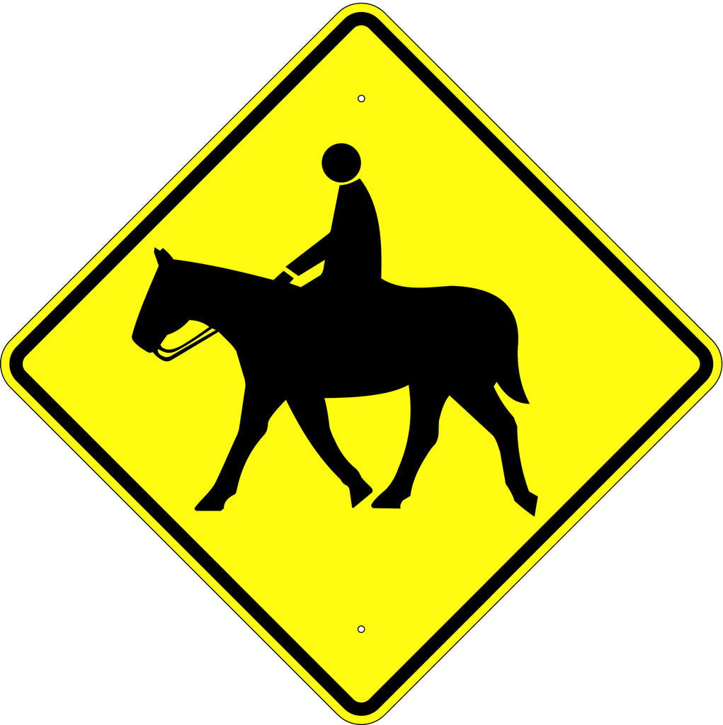 Equestrian Crossing Symbol Sign - U.S. Signs and Safety