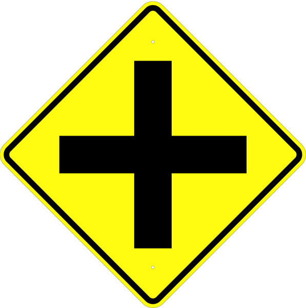 Crossroad Symbol Sign – U.S. Signs and Safety