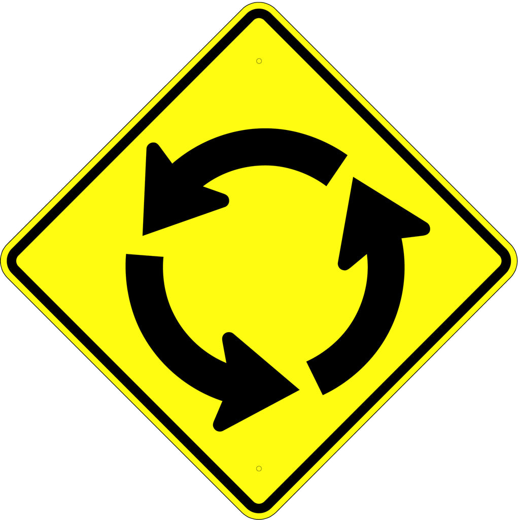 T Intersection Sign
