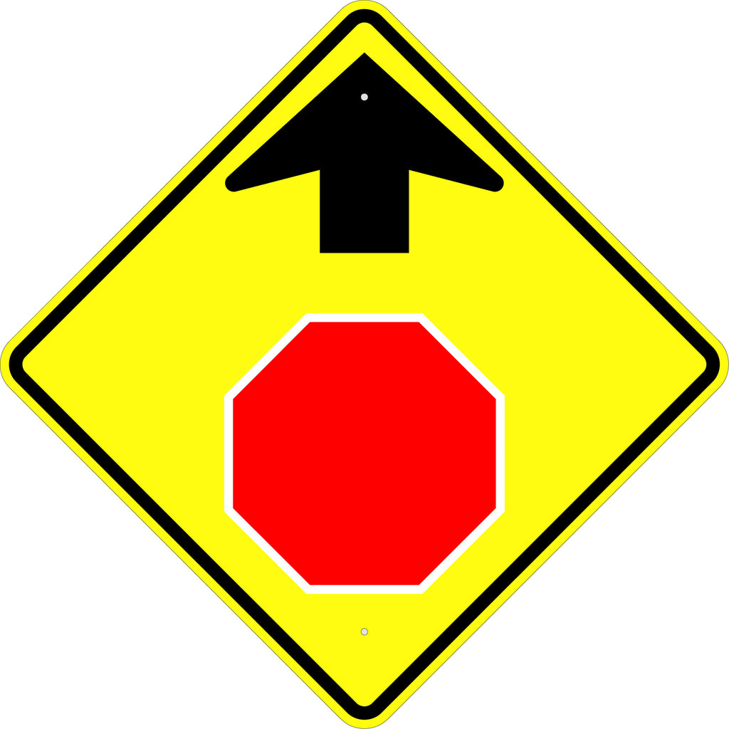 Stop Ahead Symbol Sign - U.S. Signs and Safety
