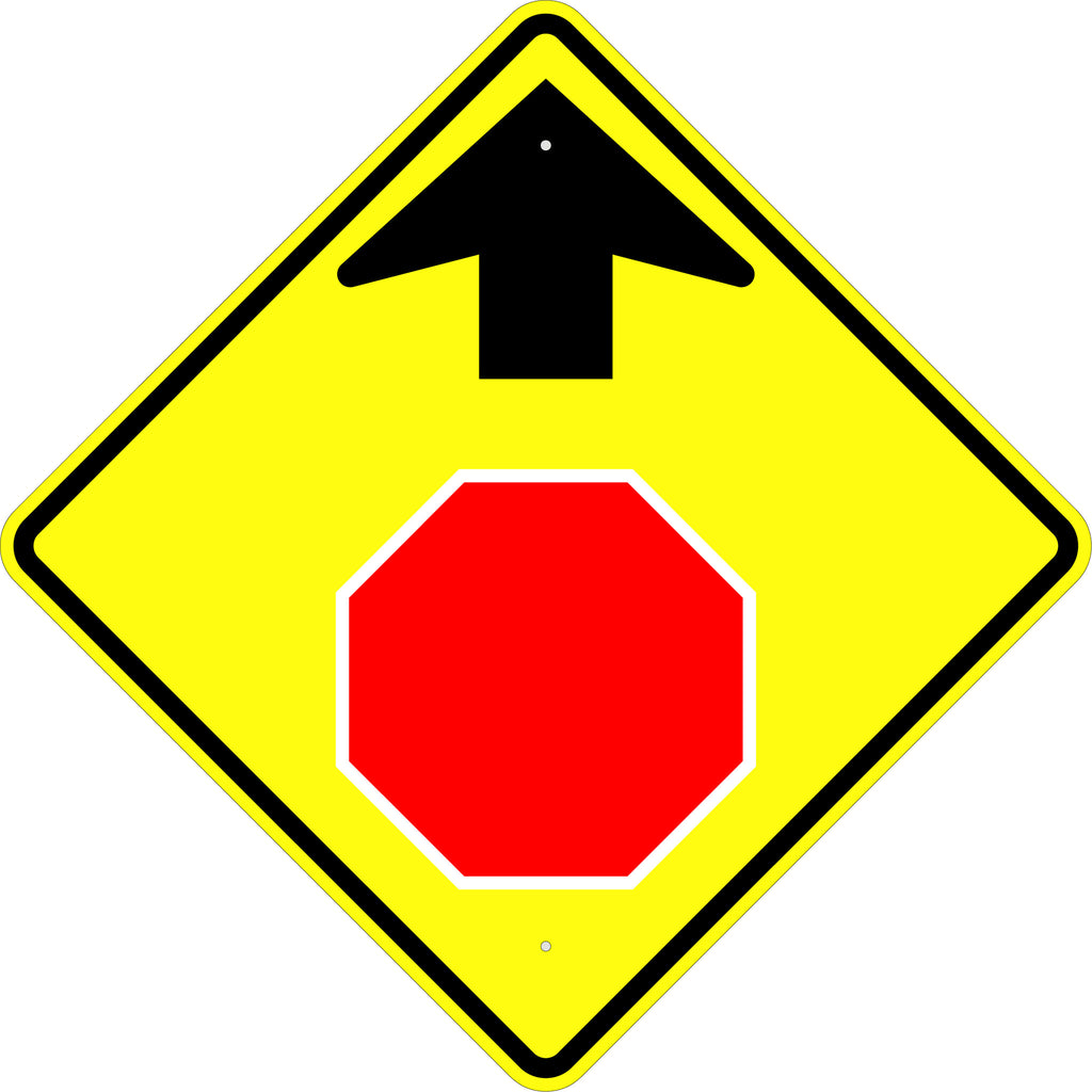 Stop Ahead Symbol Sign - U.S. Signs and Safety