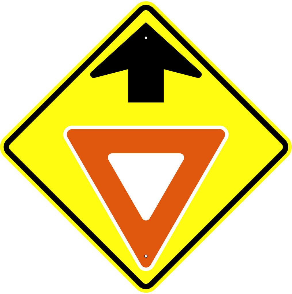 Yield Ahead Symbol Sign - U.S. Signs and Safety