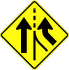 Added Lane Symbol Sign - U.S. Signs and Safety - 2
