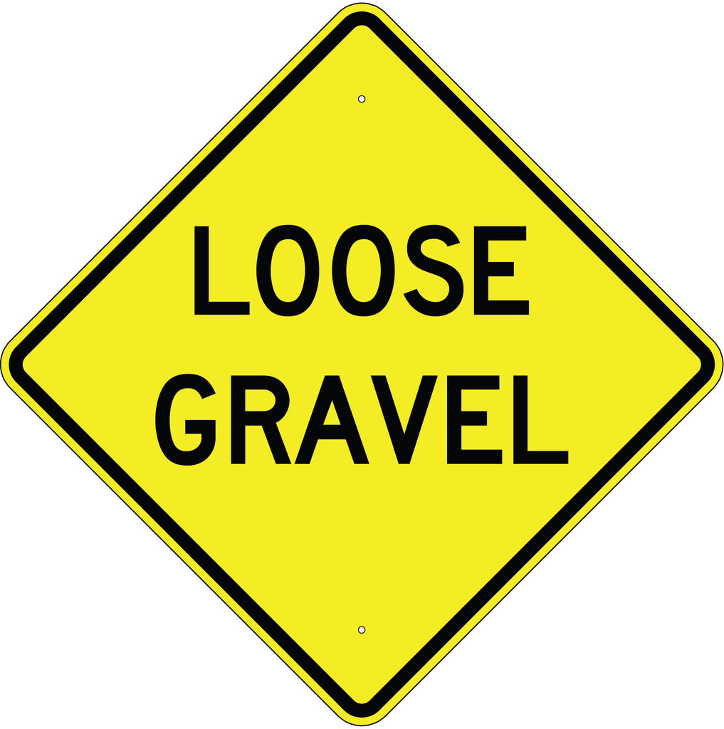 Loose Gravel Sign - U.S. Signs and Safety