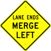Lane Ends Merge Sign - U.S. Signs and Safety - 1