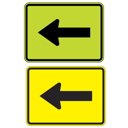Left Or Right Arrow Symbol Sign - U.S. Signs and Safety - 1