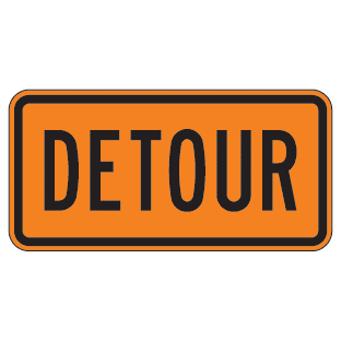 Detour Sign - U.S. Signs and Safety