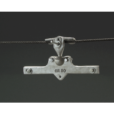 Overhead Span Wire Bracket - U.S. Signs and Safety