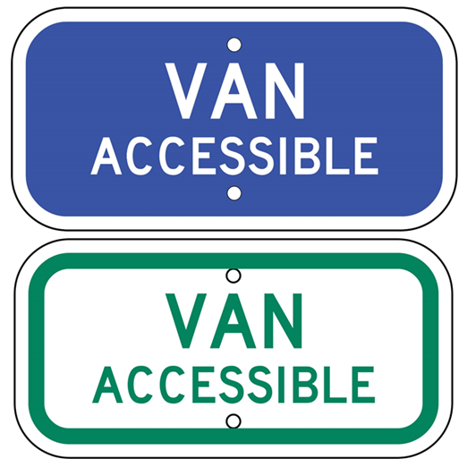 Van Accessible Sign - U.S. Signs and Safety - 1