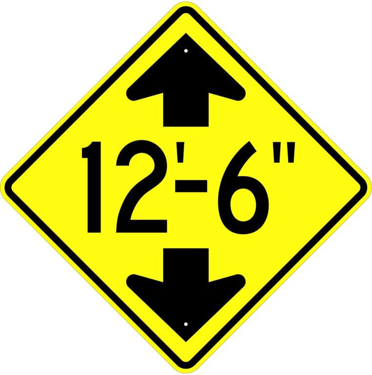 Clearance Height Sign - U.S. Signs and Safety