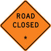 Road Closed * Roll Up Sign  MUTCD W203 - U.S. Signs and Safety - 1