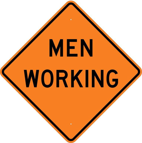 Men Working Sign - U.S. Signs and Safety